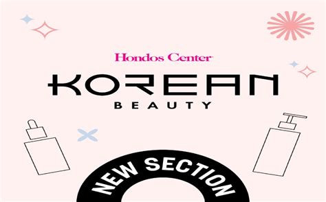 hondos center korean skincare